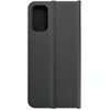 Dėklas Forcell Oem LUNA Book Carbon skirtas Xiaomi Redmi Note 10 5G / Poco M3 Pro / Poco M3 Pro 5G juodos spalvos