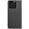 Dėklas Oem LUNA Book Carbon skirtas Xiaomi Redmi 10C juodos spalvos