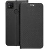 Dėklas Forcell Oem LUNA Book Carbon skirtas Xiaomi Redmi 9C / 9C NFC juodos spalvos