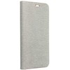 Dėklas Forcell Oem LUNA Book Gold skirtas Samsung Galaxy A12 / M12 sidabro spalvos