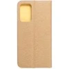 Dėklas Forcell Oem LUNA Book Gold skirtas Samsung Galaxy A52 5G / A52 LTE ( 4G ) / A52s 5G aukso spalvos
