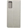 Dėklas Oem LUNA Book Gold skirtas Samsung Galaxy S20 FE / S20 FE 5G sidabro spalvos