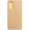 Dėklas Oem LUNA Book Gold skirtas Samsung Galaxy S20 FE / S20 FE 5G aukso spalvos