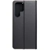 Dėklas Forcell Oem LUNA Book Gold skirtas Samsung Galaxy S22 Ultra juodos spalvos