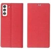 OEM LUNA Book auksinis dėklas Xiaomi Redmi 12 4G / 12 5G raudonas