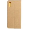 Dėklas Forcell Oem LUNA Book Gold skirtas Xiaomi Redmi 9AT / Redmi 9A aukso spalvos