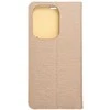 Dėklas Oem LUNA Book Gold skirtas Xiaomi Redmi Note 13 PRO 4G / POCO M6 Pro 4G aukso spalvos