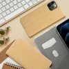 Dėklas Oem LUNA Book Gold skirtas Xiaomi Redmi Note 13 PRO Plus 5G aukso spalvos