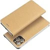 Dėklas Oem LUNA Book Gold skirtas Xiaomi Redmi Note 13 PRO Plus 5G aukso spalvos