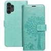 Forcell Oem MEZZO Book dėklas skirtas Samsung Galaxy A13 4G medžio žalios spalvos