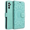 Forcell Oem MEZZO Book dėklas skirtas Samsung Galaxy A13 5G / A04S mandala žalios spalvos