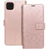 Forcell Oem MEZZO Book dėklas skirtas Samsung Galaxy A22 5G mandala rožinio aukso spalvos