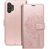 Forcell Oem MEZZO Book dėklas skirtas Samsung Galaxy A32 5G medžio rožinio aukso spalvos