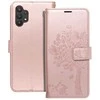 Forcell Oem MEZZO Book dėklas skirtas Samsung Galaxy A32 LTE ( 4G ) medžio rose auksinis