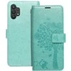 Forcell Oem MEZZO Book dėklas skirtas Samsung Galaxy A32 LTE ( 4G ) medžio žalios spalvos