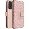 Forcell Oem MEZZO Book dėklas skirtas Samsung Galaxy A33 5G mandala rožinio aukso spalvos