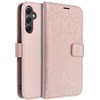Oem MEZZO Book dėklas skirtas Samsung Galaxy A34 5G mandala rose auksinis
