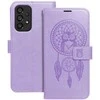 Forcell Oem MEZZO Book dėklas skirtas Samsung Galaxy A52 5G / A52 LTE ( 4G ) / A52s 5G dreamcatcher violetinės spalvos