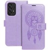 Forcell Oem MEZZO Book dėklas skirtas Samsung Galaxy A53 5G dreamcatcher violetinės spalvos