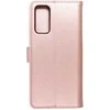 Forcell Oem MEZZO Book dėklas skirtas Samsung Galaxy S20 FE / S20 FE 5G mandala rožinio aukso spalvos