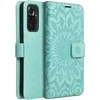 Forcell Oem MEZZO Book dėklas skirtas Xiaomi Redmi 10 / 10 2022 mandala žalios spalvos