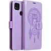Forcell Oem MEZZO Book dėklas skirtas Xiaomi Redmi 9C / 9C NFC dreamcatcher violetinės spalvos