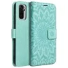 Forcell Oem MEZZO Book dėklas skirtas Xiaomi Redmi Note 10 Pro mandala žalios spalvos