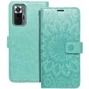 Forcell Oem MEZZO Book dėklas skirtas Xiaomi Redmi Note 10 Pro mandala žalios spalvos