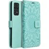 Forcell Oem MEZZO Book dėklas skirtas Xiaomi Redmi Note 11 Pro / 11 Pro 5G mandala žalios spalvos