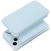 Dėklas OEM PIANO Knygų laikiklis IPHONE 14 plius šviesiai mėlyna
