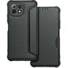 Dėklas Oem RAZOR Book skirtas Xiaomi Mi 11 Lite 5G / Mi 11 Lite LTE ( 4G ) / Mi 11 Lite NE juodos spalvos