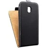 Forcell Oem SLIM FLEXI FRESH Flip dėklas skirtas Samsung Galaxy J3 2017 juodos spalvos