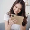 Dėklas Oem SMART CASE Book skirtas Samsung Galaxy A22 5G aukso spalvos