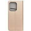 Dėklas Oem SMART CASE Book skirtas Xiaomi Redmi Note 13 Pro 4G aukso spalvos