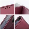 Oem SMART MAGNETO Book dėklas skirtas Xiaomi Redmi Note 13 Pro Plus 5G burgundy