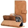 Dėklas Forcell Oem Flip case for iPhone 13 PRO Tender Book ruda