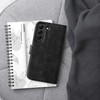 Forcell Oem TENDER Book dėklas skirtas Samsung Galaxy A21s juodos spalvos