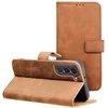 Forcell Oem TENDER Book Dėklas skirtas Samsung Galaxy S22 rudos spalvos