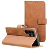 Forcell Oem TENDER Book Dėklas skirtas Samsung Galaxy S22 Ultra rudos spalvos