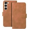 Oem Dėklas su klapką na Samsung S23 Tender Book ruda