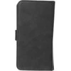 Oem Universal book dėklas COMMON dydis M skirtas Samsung Galaxy S21 / NOTE / NOTE 2 / NOTE 3 / S10 / HUAWEI P30 Lite / P9 / P9 Lite / SONY XPERIA Z3 / Z4 / Z5 juodos spalvos