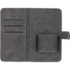 Oem Universal book dėklas COMMON dydis M skirtas Samsung Galaxy S21 / NOTE / NOTE 2 / NOTE 3 / S10 / HUAWEI P30 Lite / P9 / P9 Lite / SONY XPERIA Z3 / Z4 / Z5 juodos spalvos