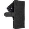 Oem Universal book dėklas COMMON dydis M skirtas Samsung Galaxy S21 / NOTE / NOTE 2 / NOTE 3 / S10 / HUAWEI P30 Lite / P9 / P9 Lite / SONY XPERIA Z3 / Z4 / Z5 juodos spalvos