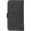 Oem Universal book dėklas COMMON dydis S skirtas Apple iPhone 12 / 13 / Samsung Galaxy S6 / A5 2016 / XCOVER 4 / S22 / HUAWEI P8 2017 juodos spalvos