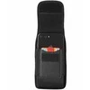 Oem Vertical universalus dėklas OXFORD modelis 4 skirtas Apple iPhone 13 PRO MAX / Samsung Galaxy S21 Ultra / XIAOMI 12 Ultra juodos spalvos