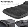 Oem Vertical universalus dėklas OXFORD modelis 2 skirtas Apple iPhone 6 / 7 / 8 / 12 MINI / 13 MINI / Samsung Galaxy A40 / S5 juodos spalvos