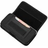 Oem Horizontal universalus dėklas OXFORD modelis 4 skirtas Apple iPhone 13 PRO MAX / Samsung Galaxy S21 Ultra / XIAOMI 12 Ultra juodos spalvos