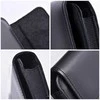 Dėklas Oem ROYAL universal horizontal leather belt holster size V skirtas Samsung Galaxy FLIP 1 / 2 / 3 / 4 / Huawei P50 Pocket / Motorola RAZR 5G juodos spalvos