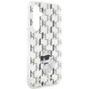 Samsung Galaxy S23 FE Karl Lagerfeld dėklas Monogram Choupette (KLHCS23FEHNCMKLT) skaidrus