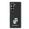 Karl Lagerfeld dėklas skirtas Samsung Galaxy Z Fold 6 KLHCZFD6SAPKCNPK (HC Saffiano KC Metal Pin) juodos spalvos